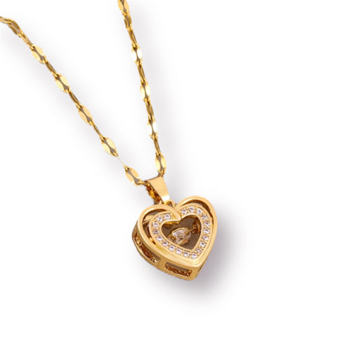 Eternal Embrace Heart Necklace